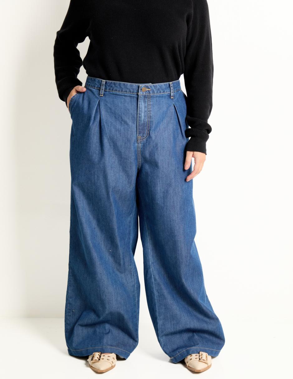 Jeans relaxed ampliopara mujer Jeans relaxed ampliopara mujer