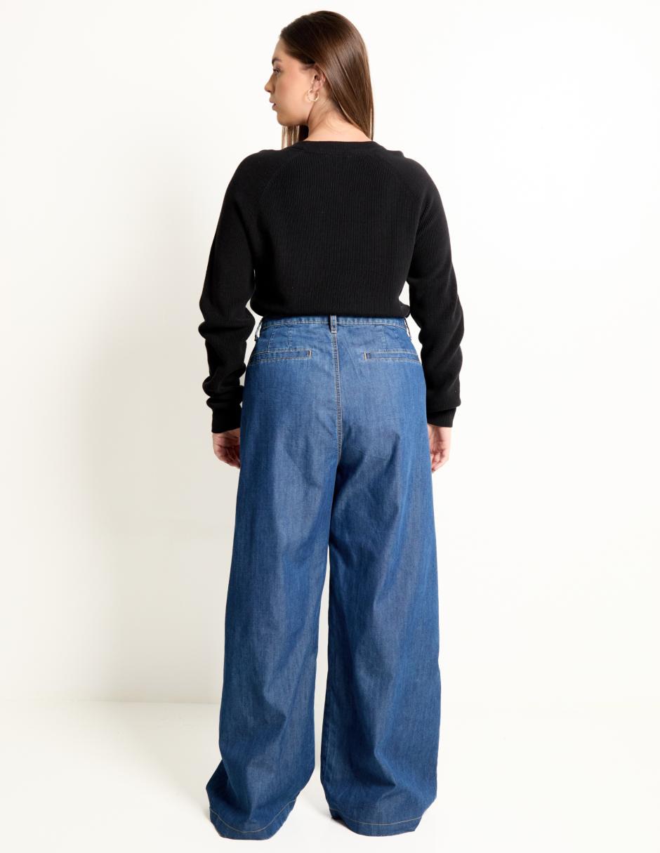 Jeans relaxed ampliopara mujer 2