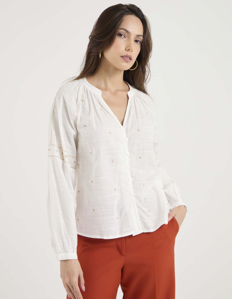 Blusa manga larga para mujer Blusa manga larga para mujer