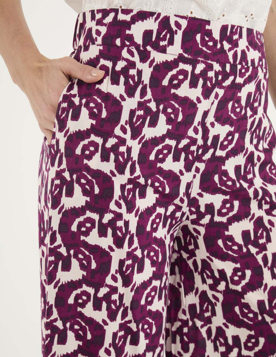 Pantalón relaxed amplio para mujer 2
