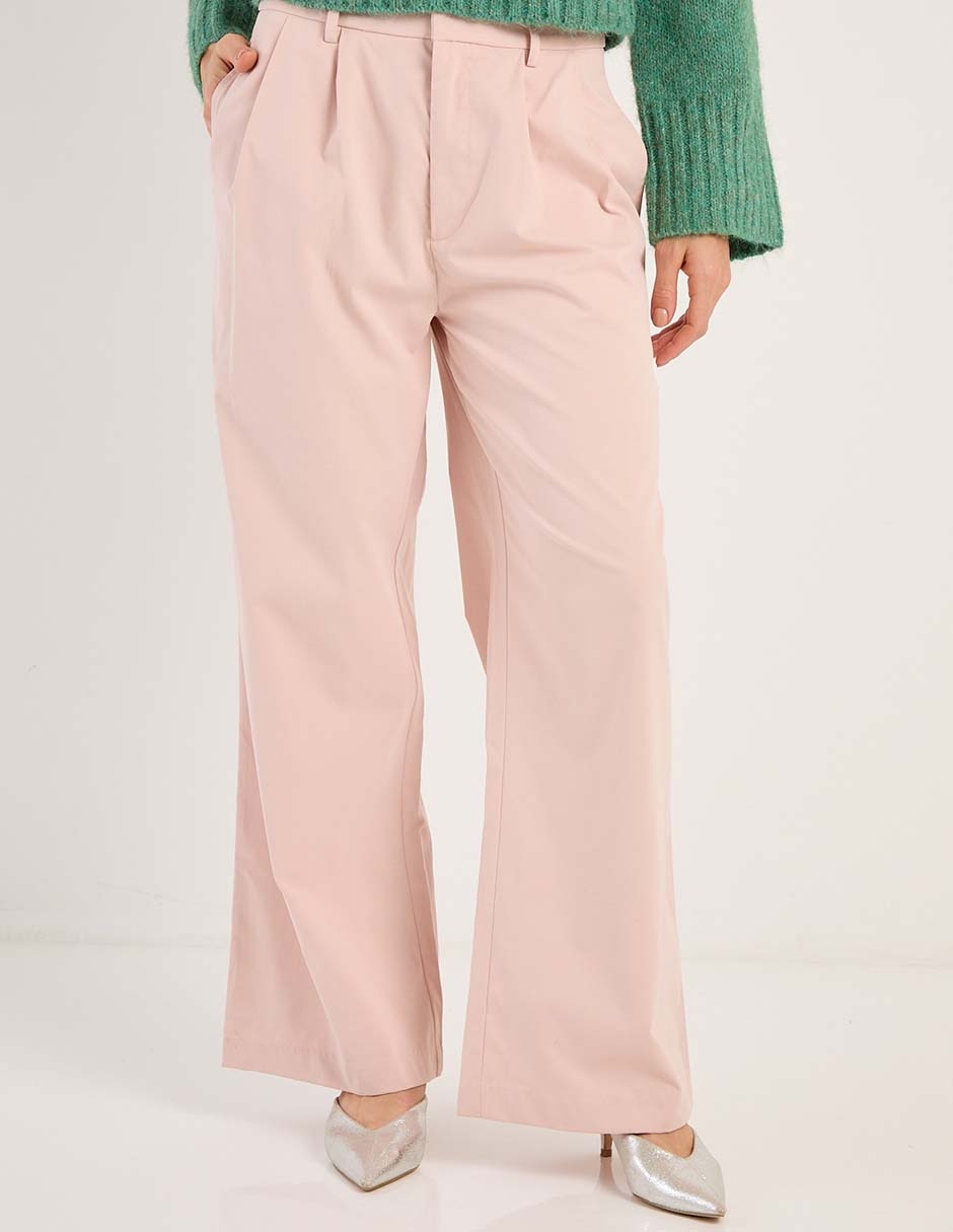 Pantalón de vestir wide leg para mujer Pantalón de vestir wide leg para mujer