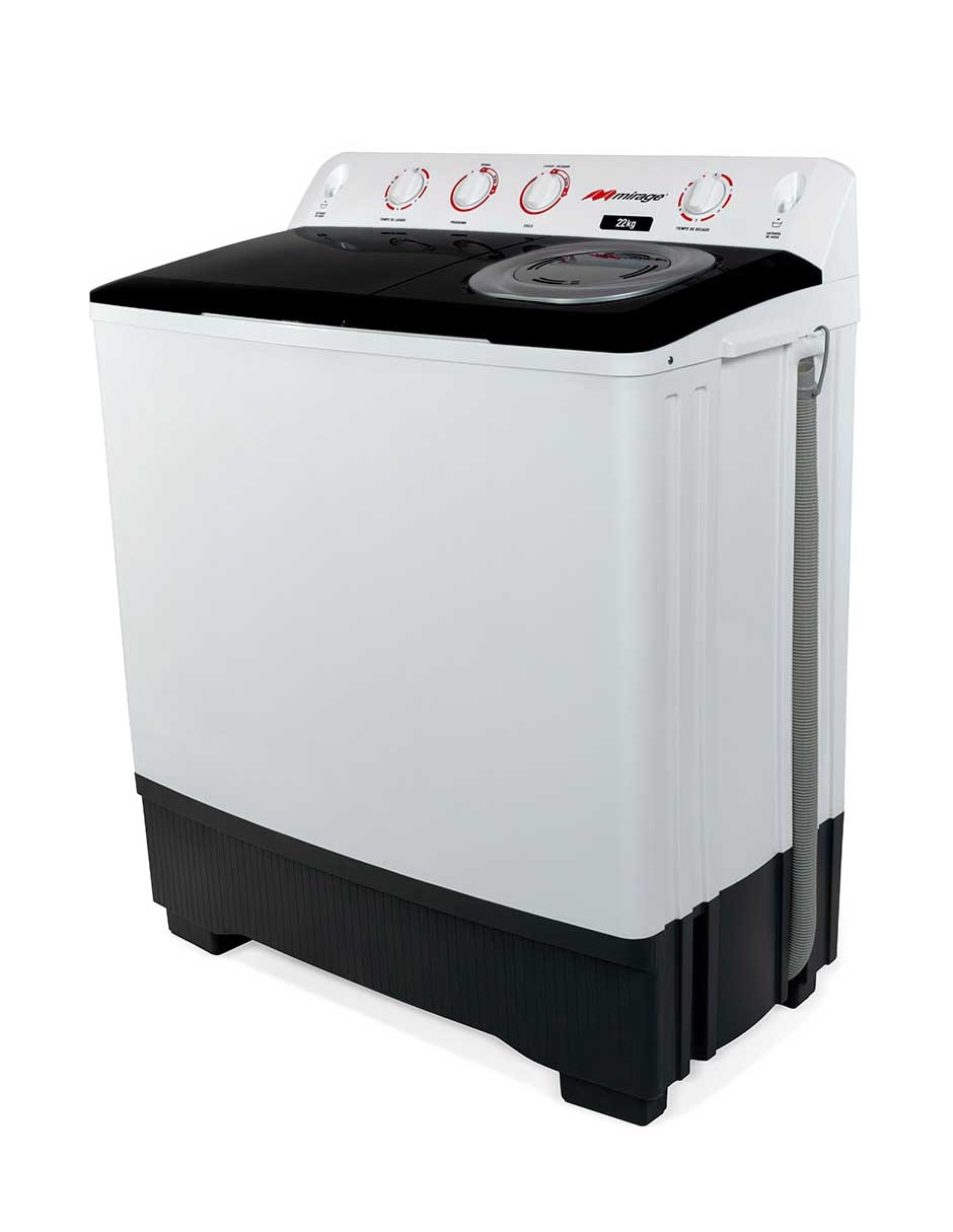 Lavadora 22 kg semiautomática carga superior lms022m