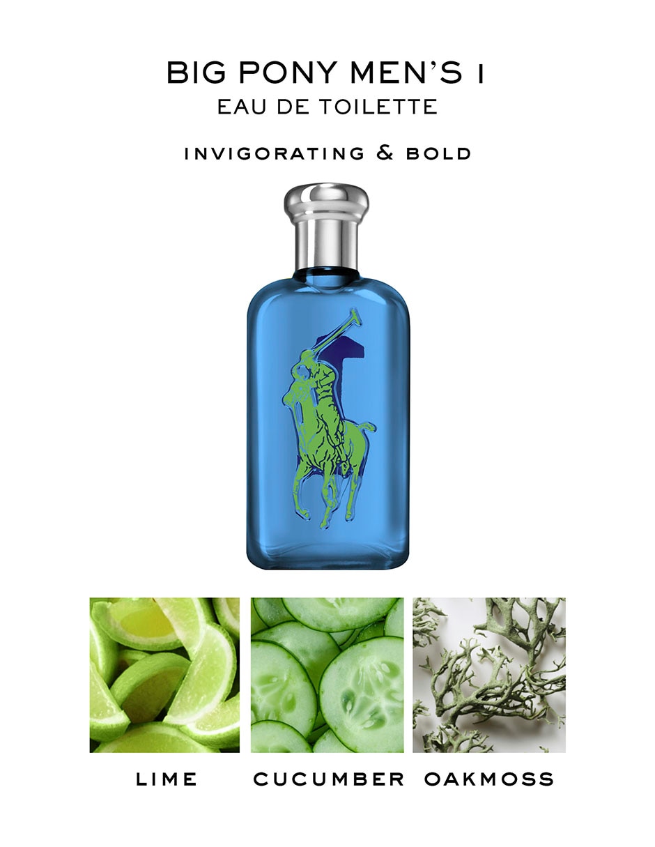 Eau de toilette Big Pony para hombre