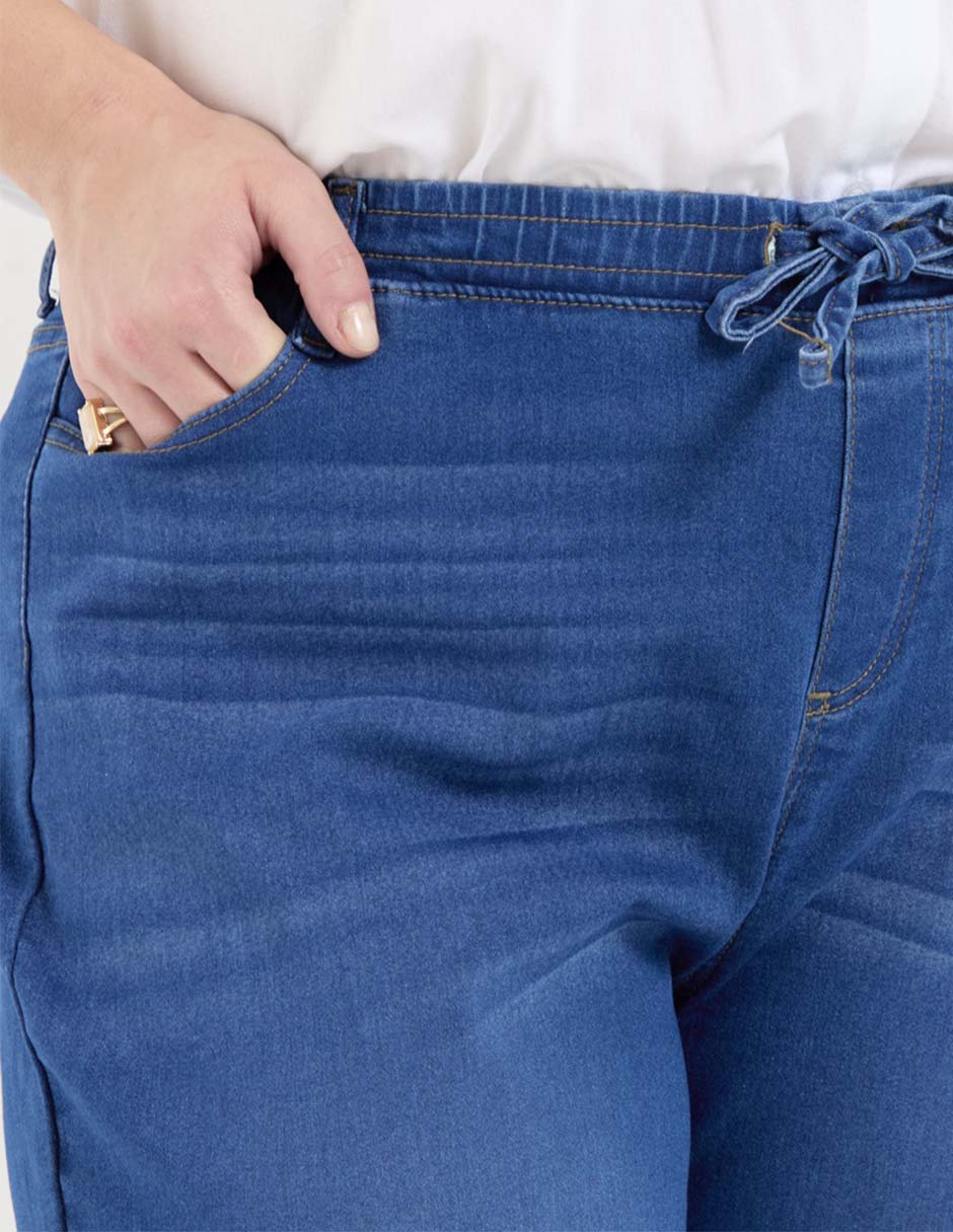 Jeans relaxed amplio para mujer