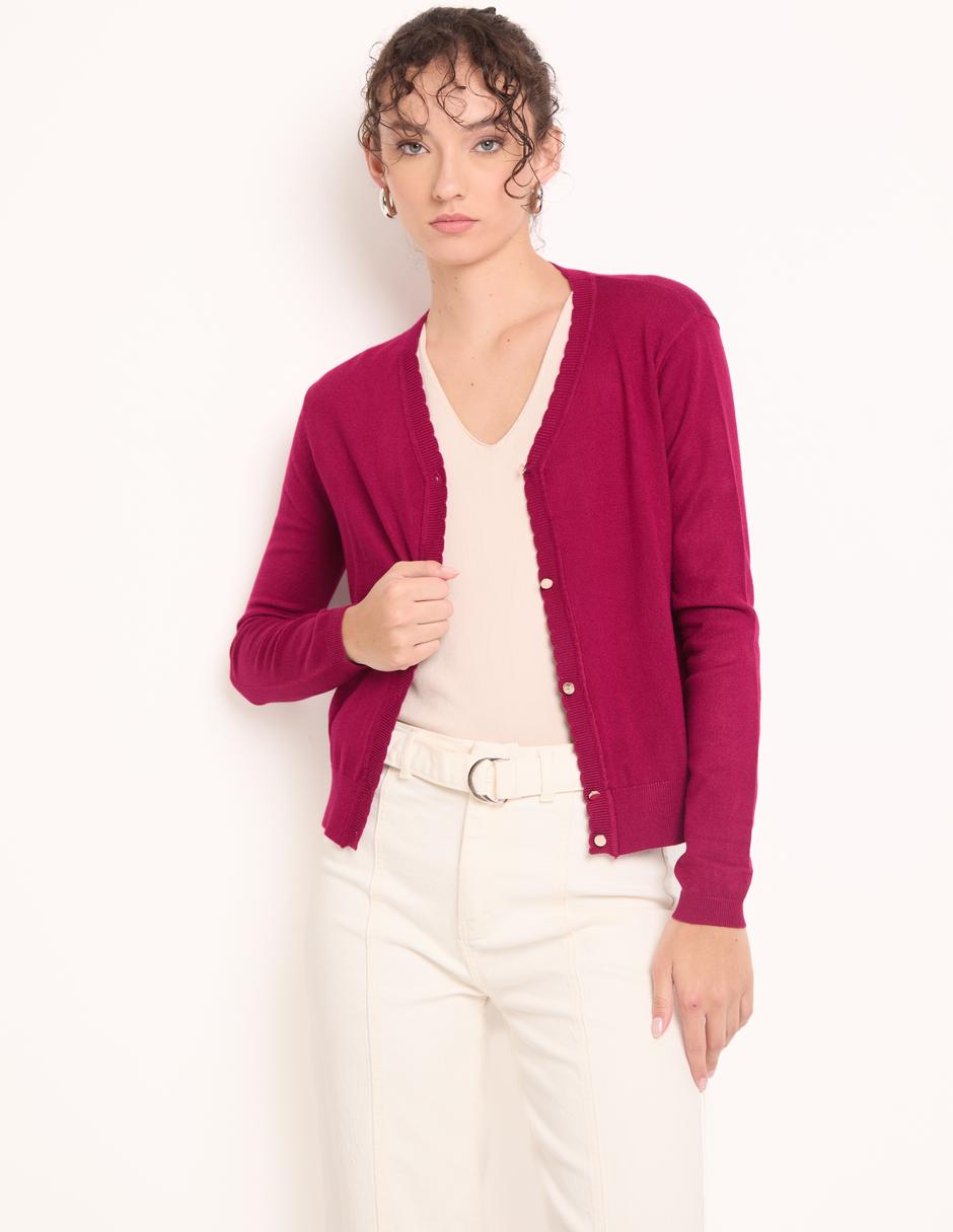 Suéter cuello V para mujer Suéter cuello V para mujer