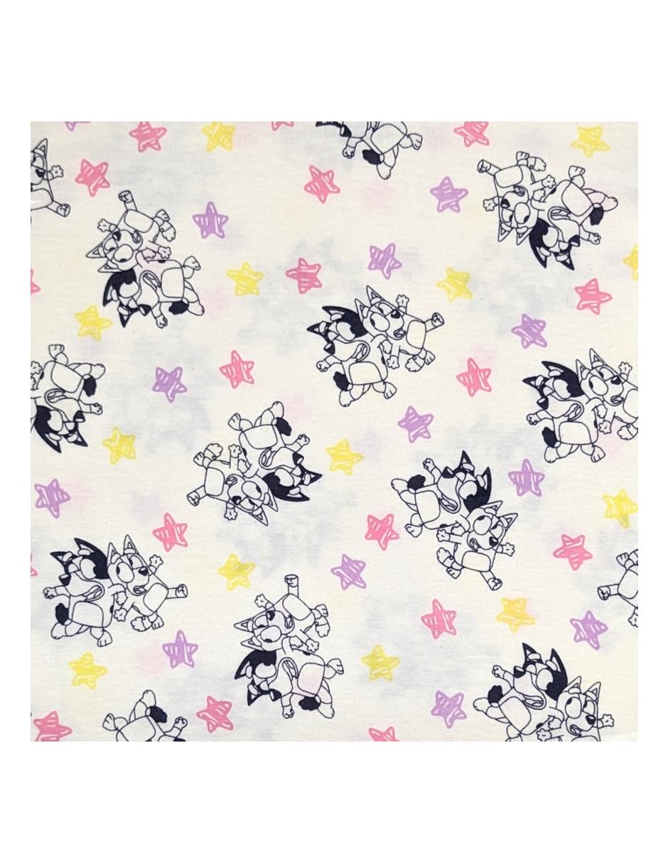 Set playera Bluey manga corta para niña