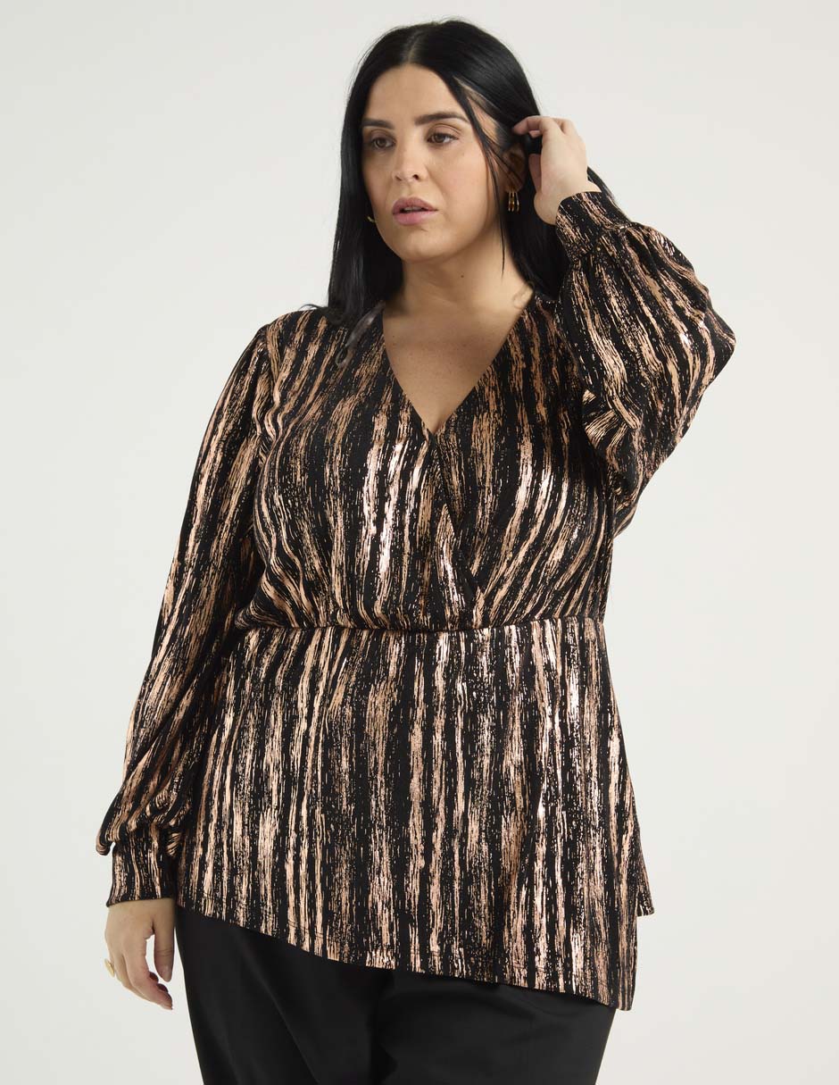 Blusa manga larga para mujer 1