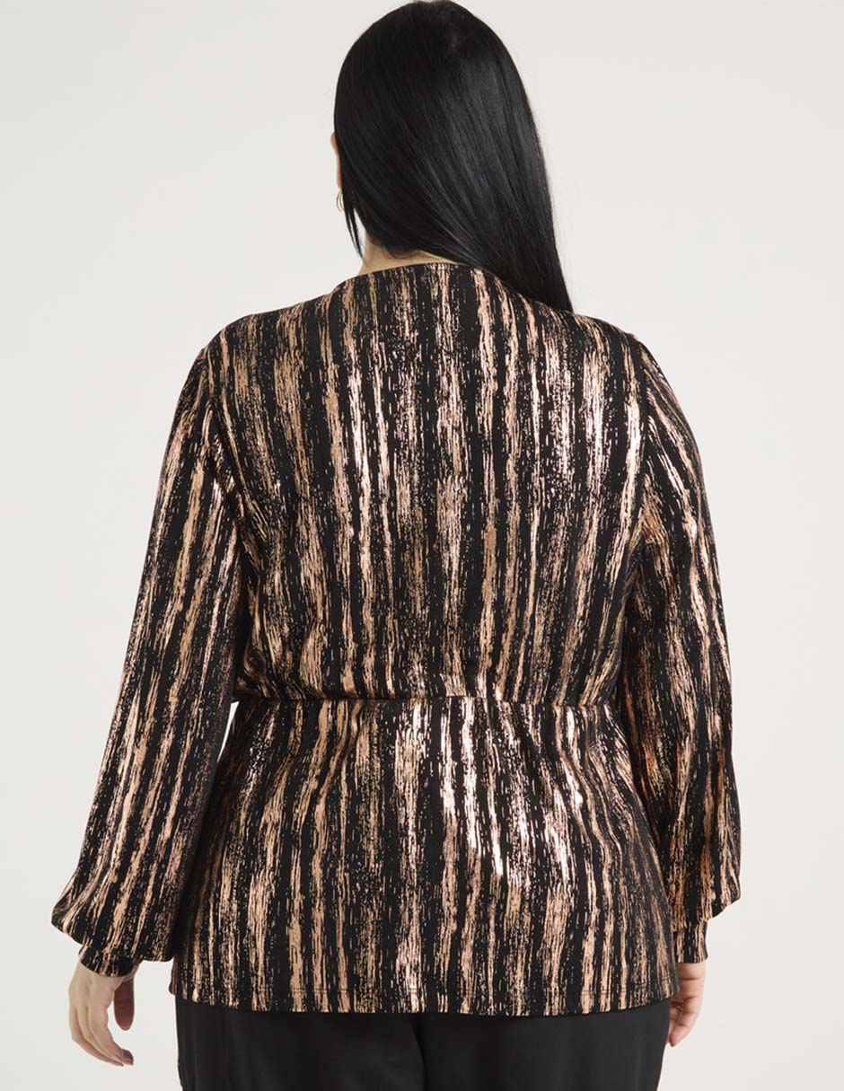 Blusa manga larga para mujer 11
