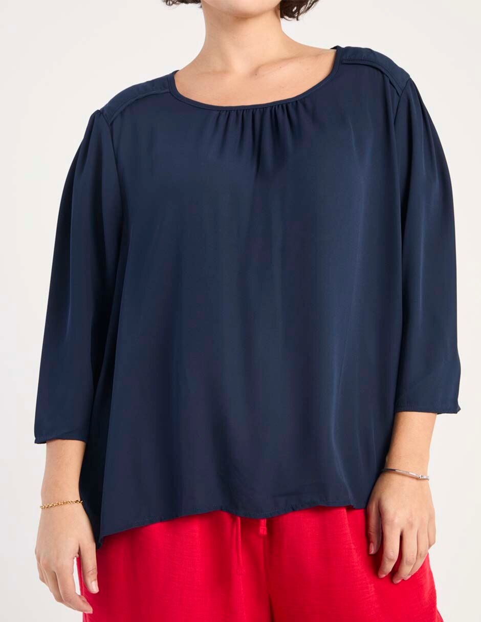 Blusa manga 3/4 para mujer 5