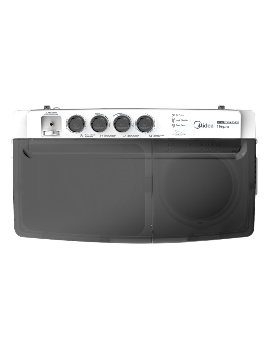 Lavadora 19 kg manual carga superior MT100W190/W-MX Lavadora 19 kg manual carga superior MT100W190/W-MX
