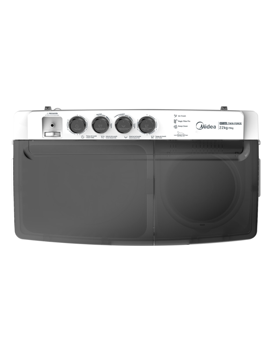 Lavadora 22 kg manual carga superior MT100W220/W-MX