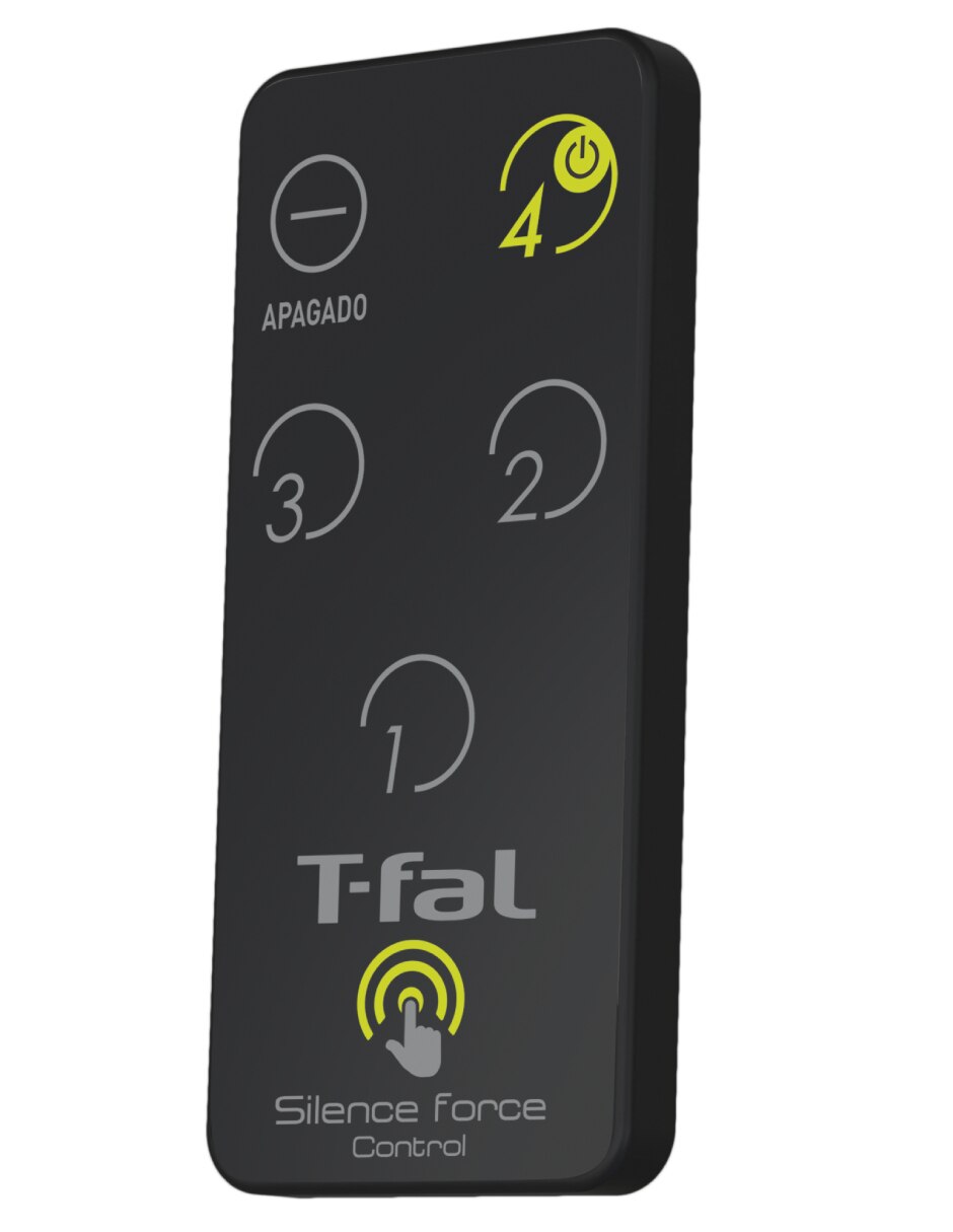 Ventilador de pedestal T-Fal con control remoto 3 velocidades