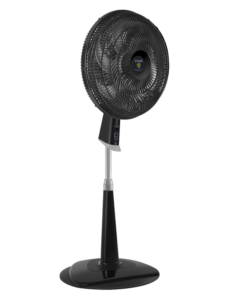 Ventilador de pedestal T-Fal con control remoto 3 velocidades