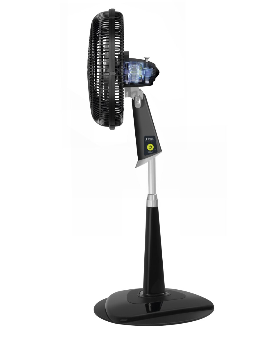 Ventilador de pedestal T-Fal con control remoto 3 velocidades