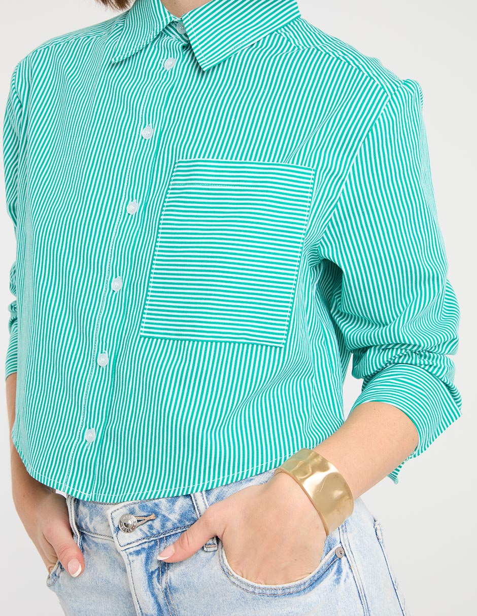 Blusa Morethanangels manga larga para mujer 3