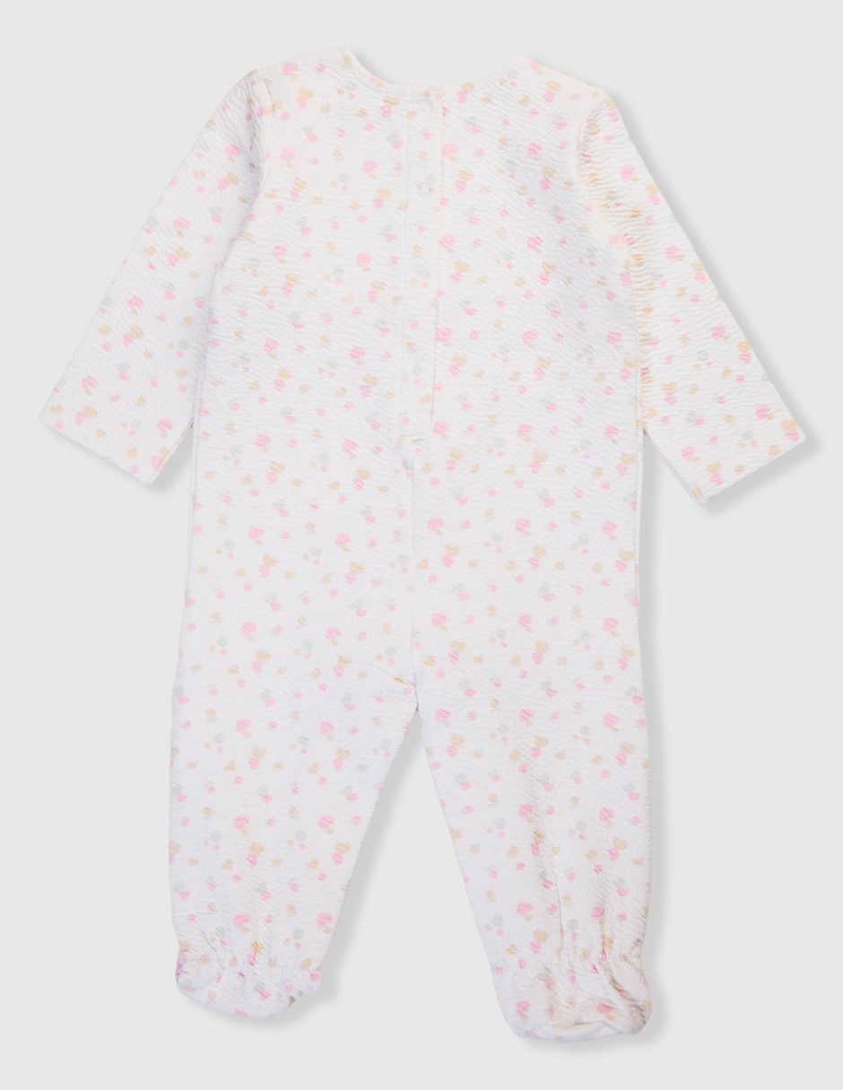 Mameluco de algodón para niña