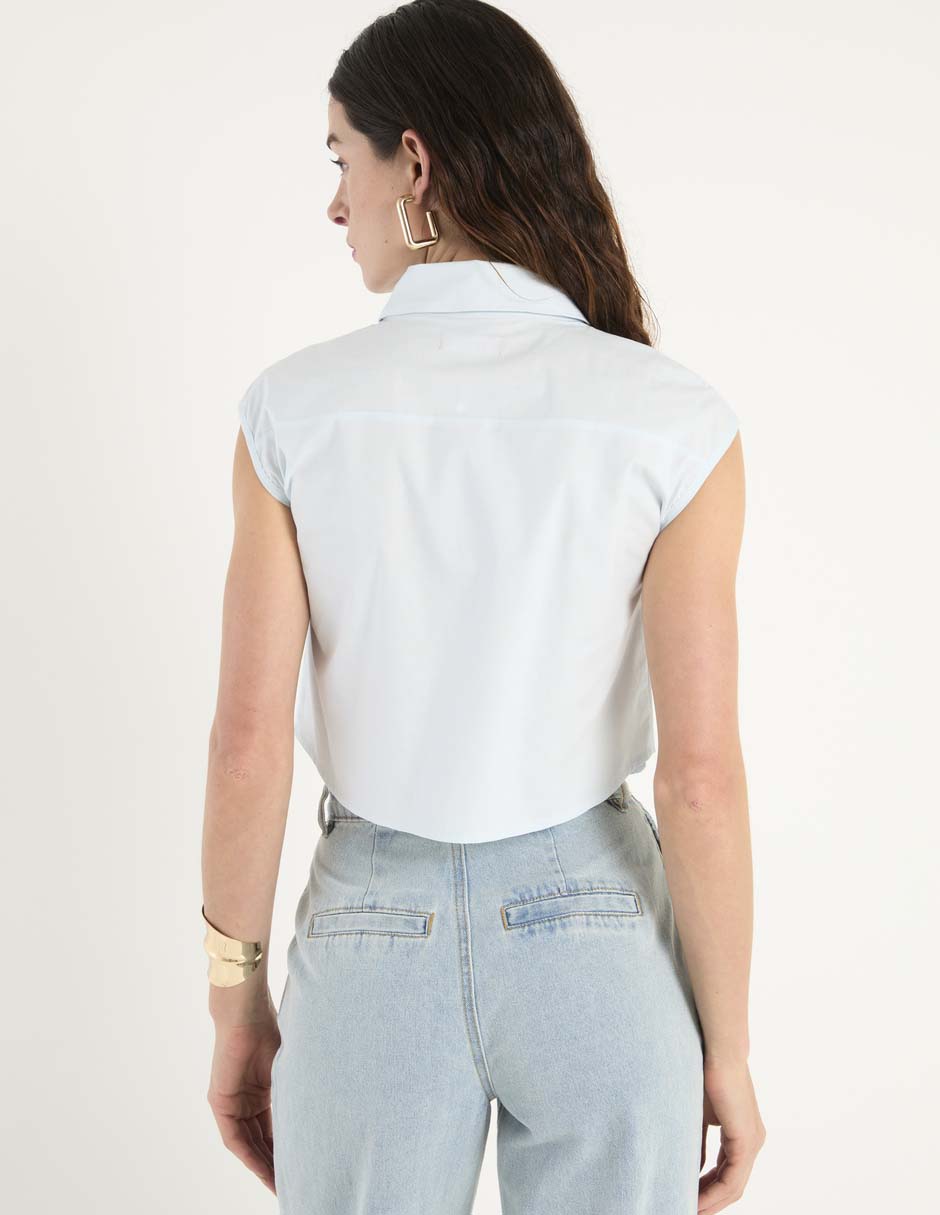 Blusa manga corta para mujer 2