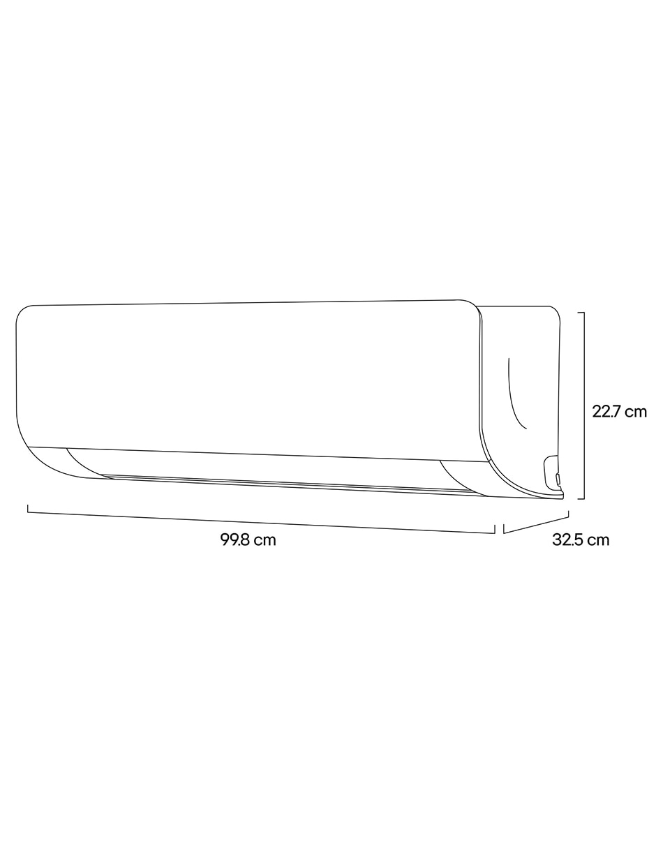 Aire acondicionado Frío 22000 BTU MW242C4 230 V