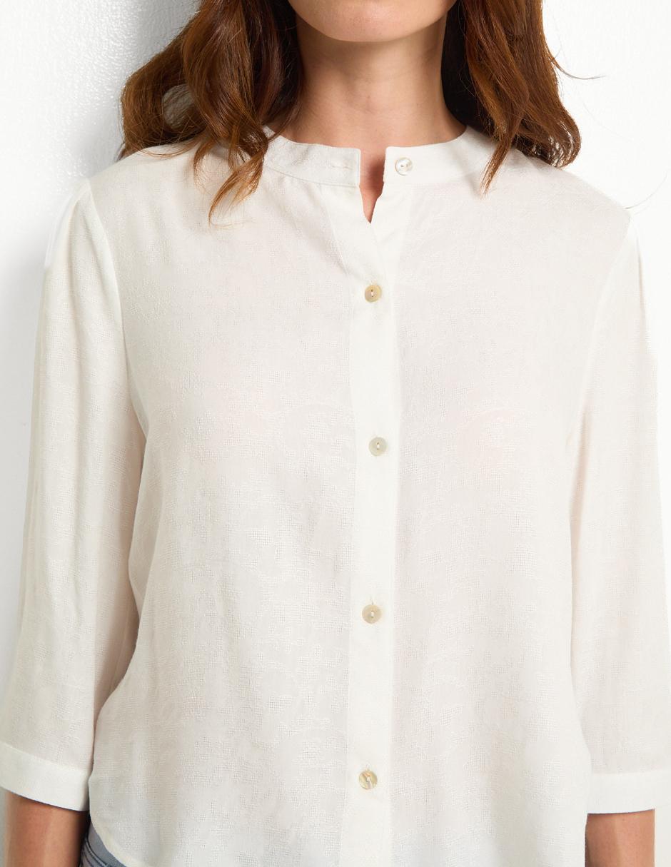 Blusa Morethanangels manga larga para mujer 2