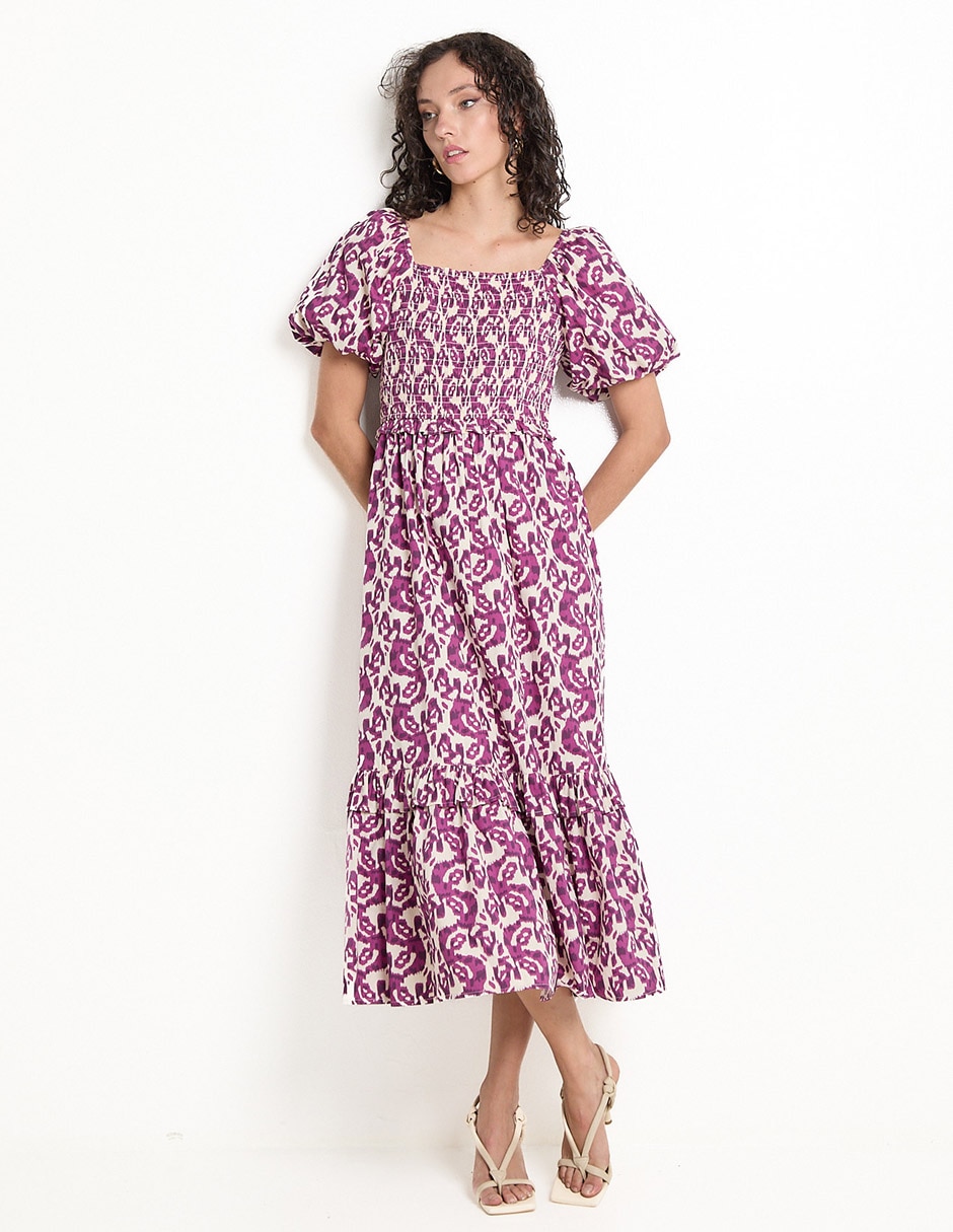 Vestido crop casual para mujer