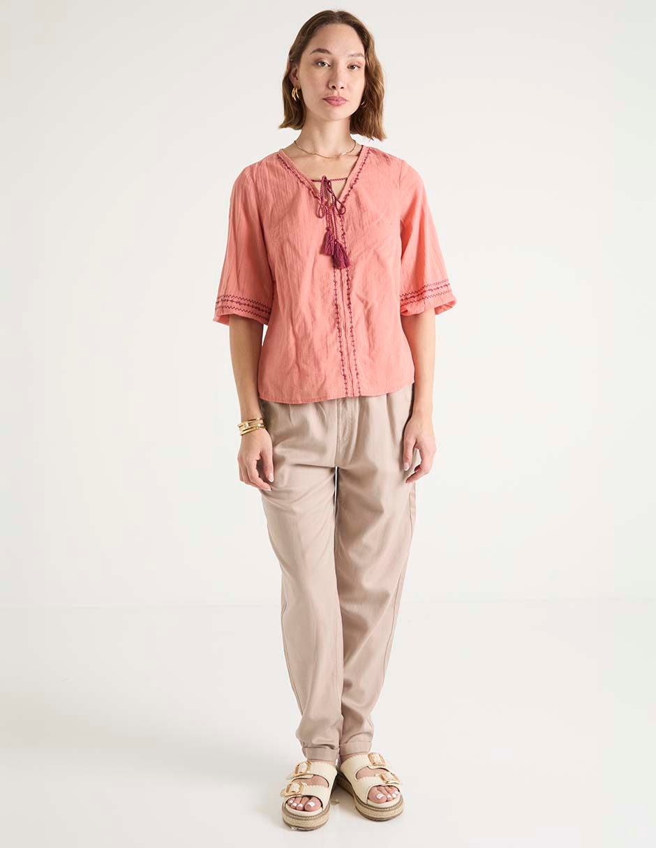 Pantalón straight para mujer 3