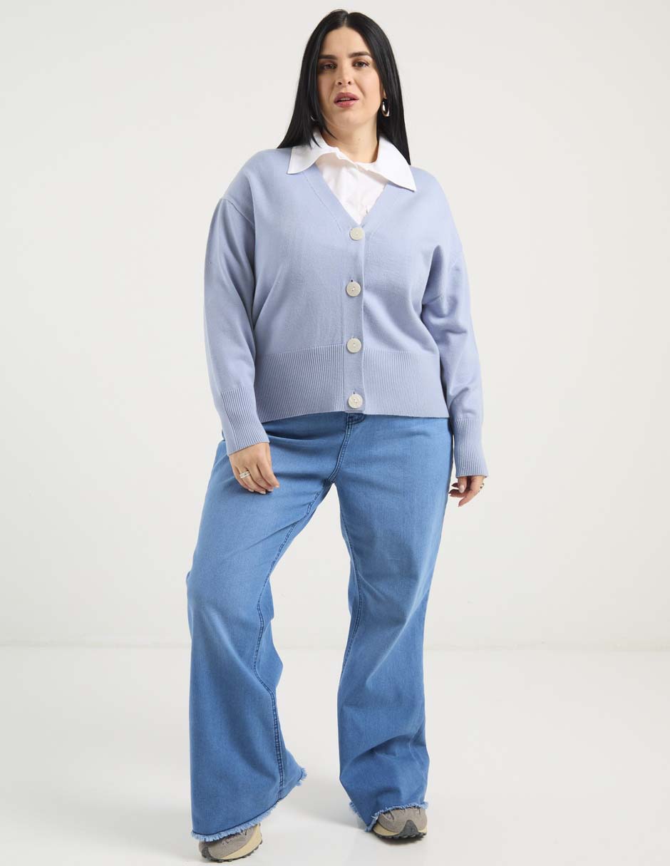 Jeans acampanado para mujer 5