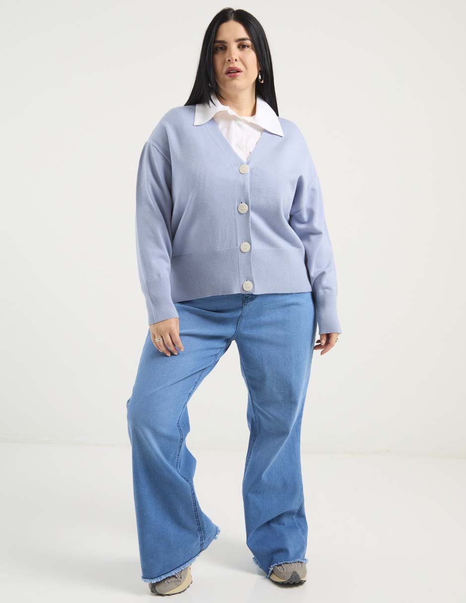 Jeans acampanado para mujer 4