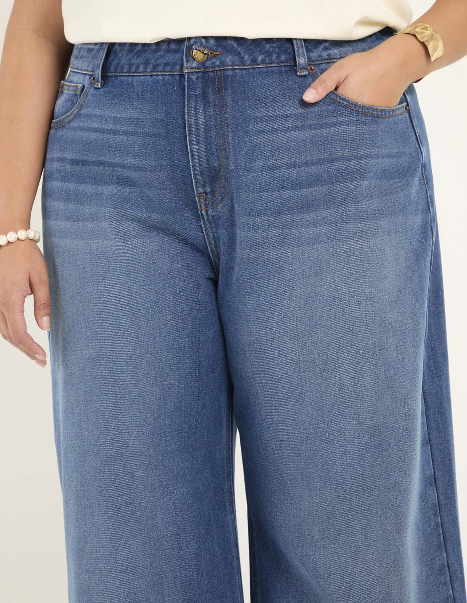 Jeans amplio para mujer