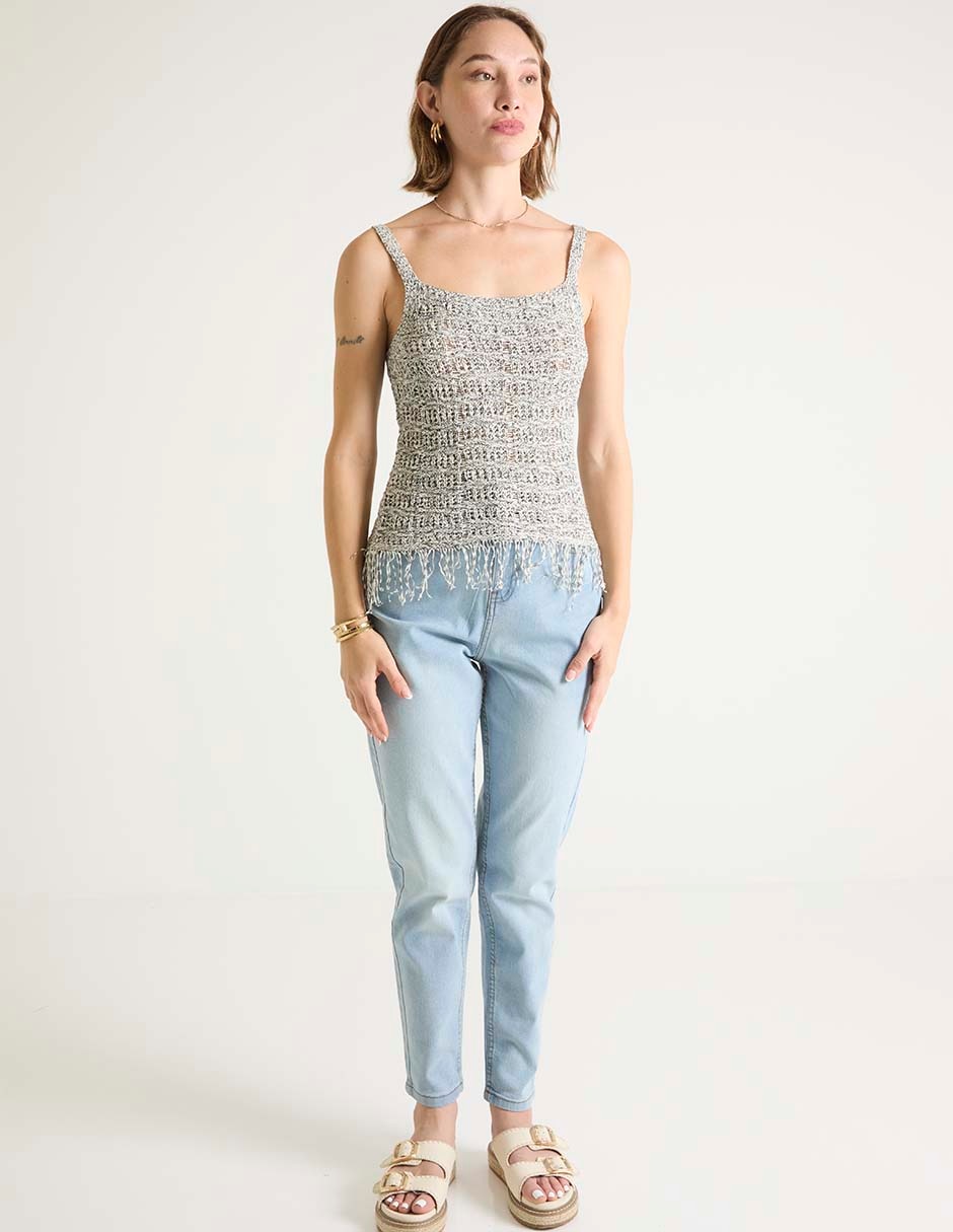 Jeans slim para mujer