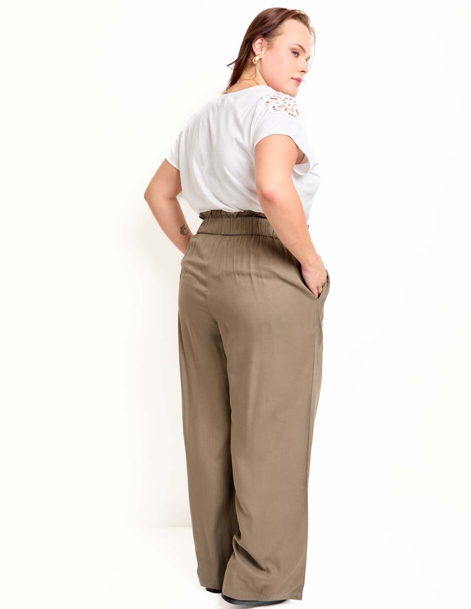 Pantalón relaxed Weekend amplio para mujer 2