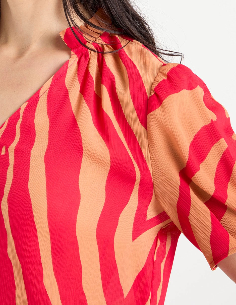 Blusa Liz& manga corta para mujer 10