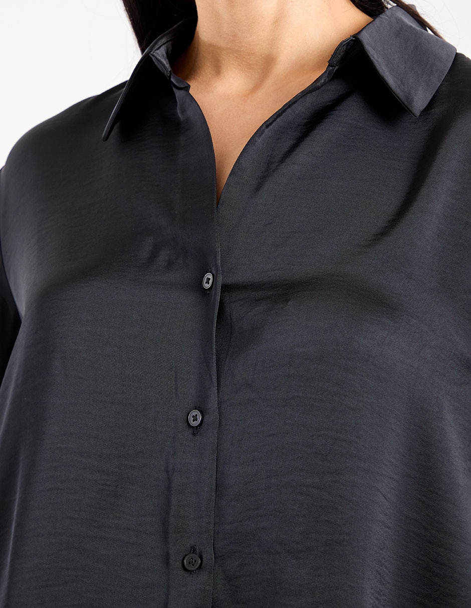 Blusa Liz& manga larga para mujer 9