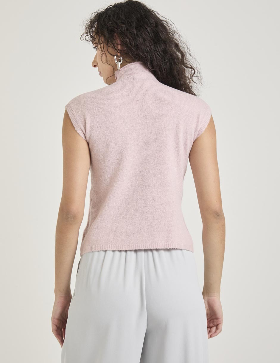 Blusa Metropolis sin manga para mujer