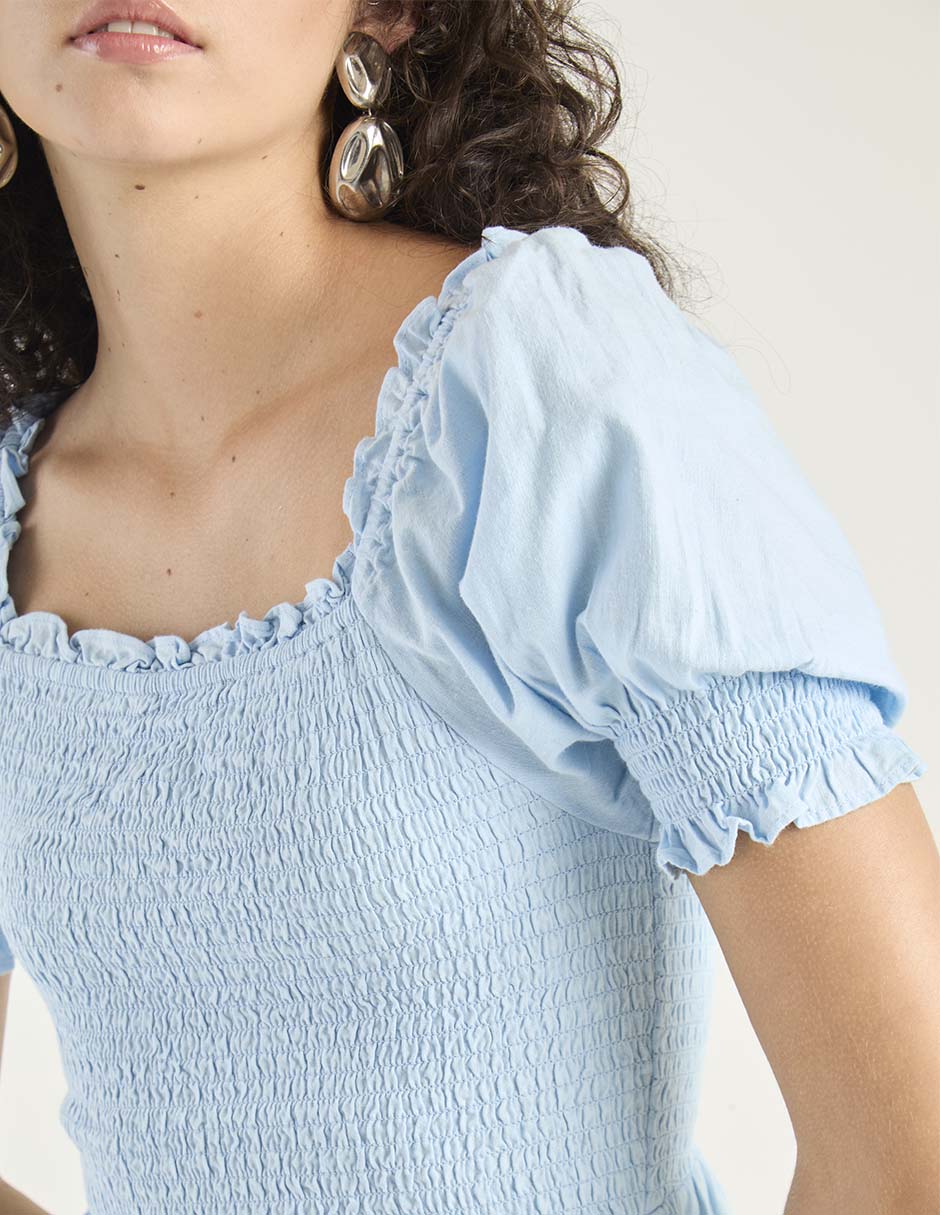 Vestido crop casual para mujer 2