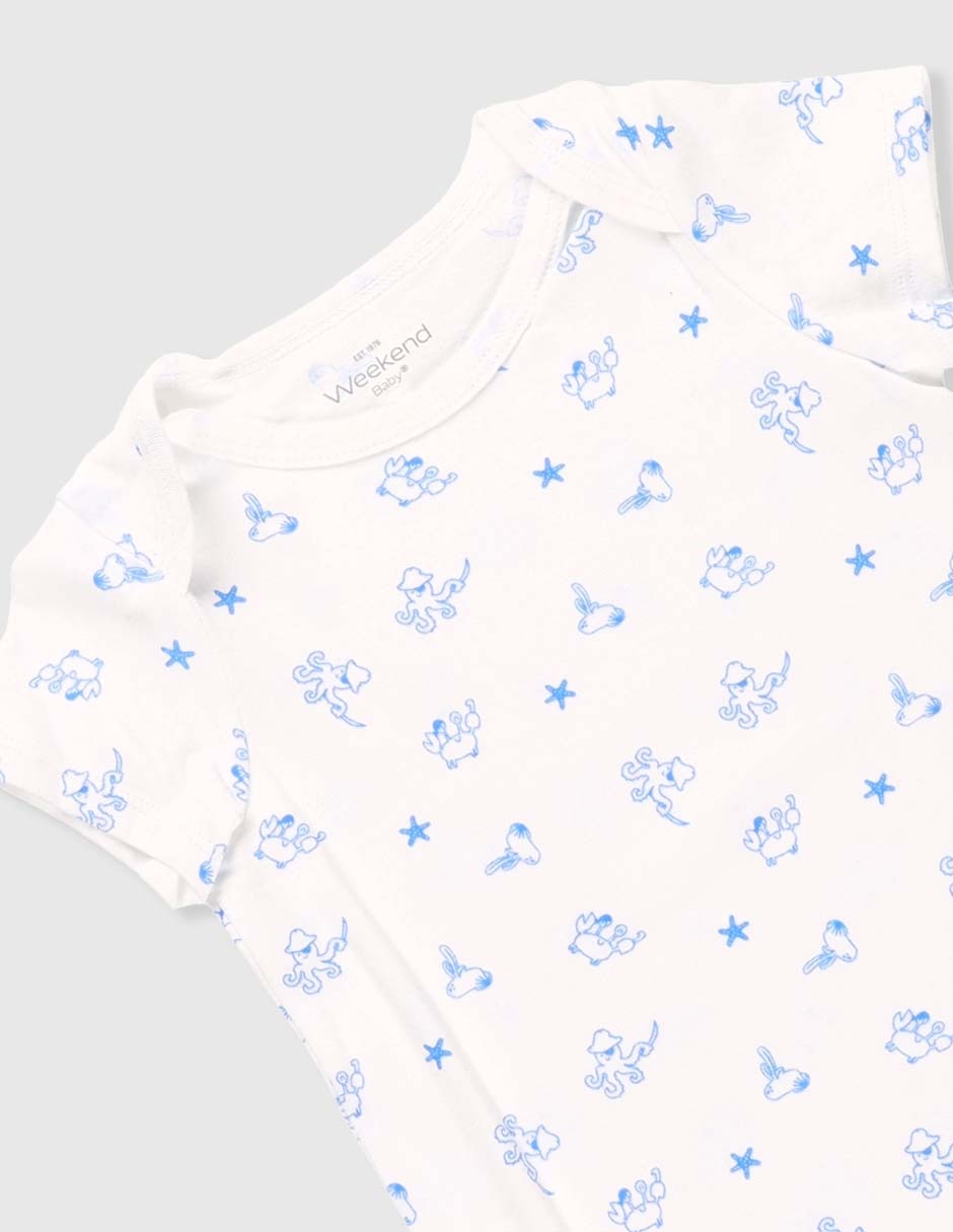 Set de pañalero de algodón para niño 3