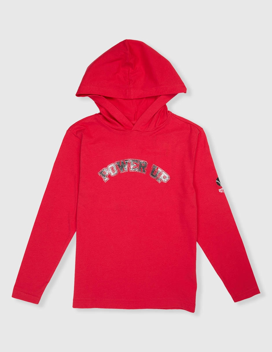 Playera manga larga para niño
