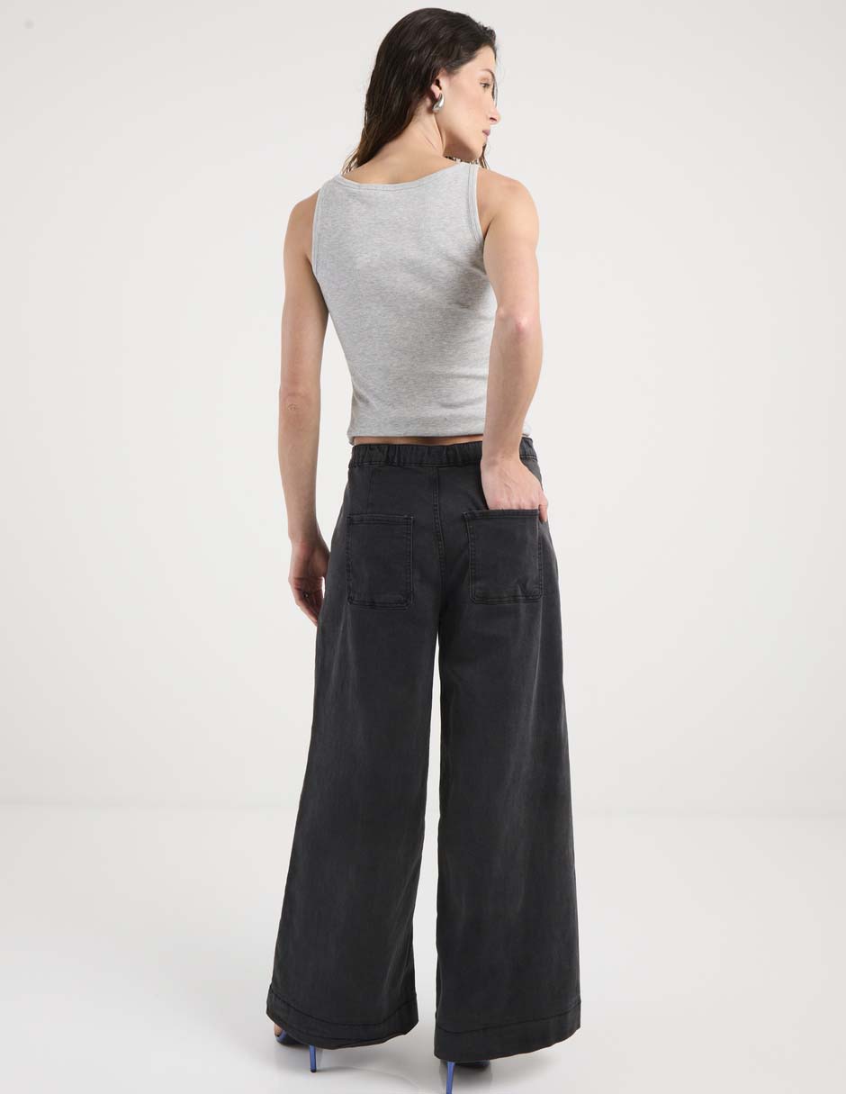 Jeans amplio para mujer 5