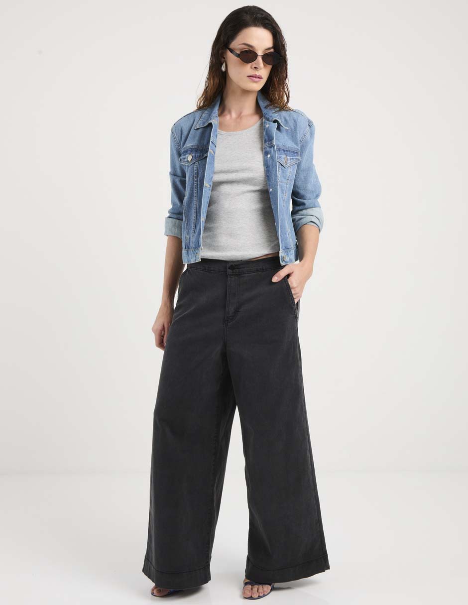 Jeans amplio para mujer 4