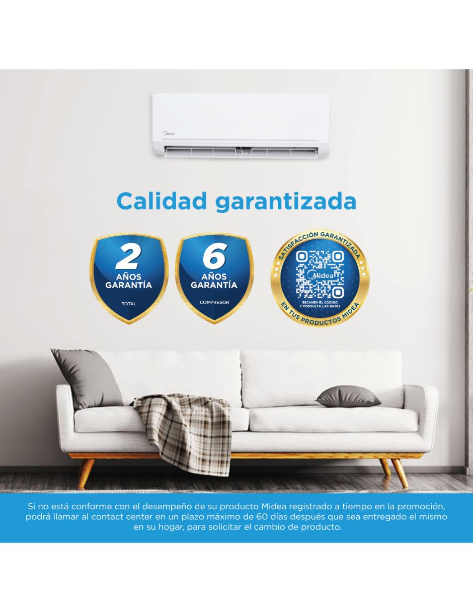 Aire acondicionado Frío 12000 BTU MAS12C1ECS 100 V