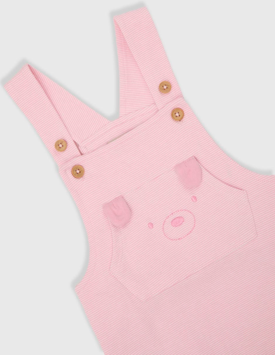 Conjunto de algodón para bebé niña 2 piezas 5