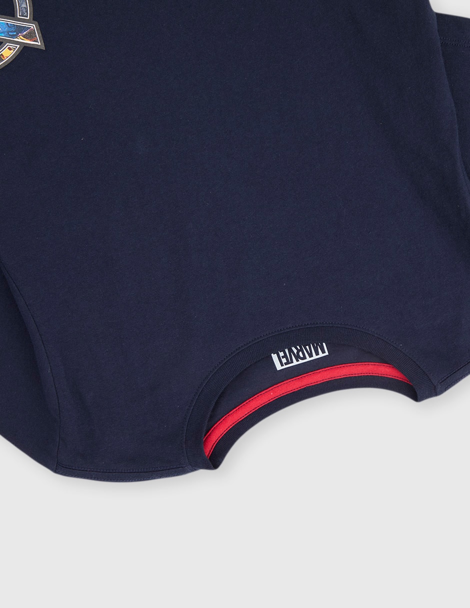 Playera Marvel DTR Avengers manga corta para niño