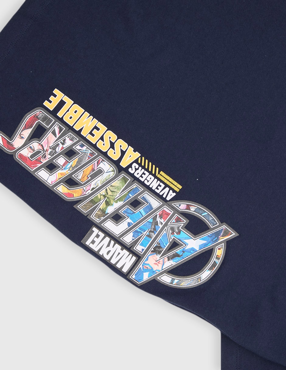 Playera Marvel DTR Avengers manga corta para niño