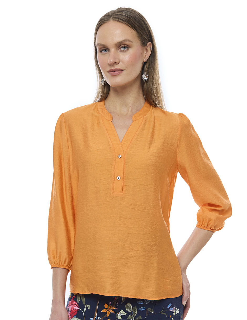 Blusa manga 3/4 para mujer 1
