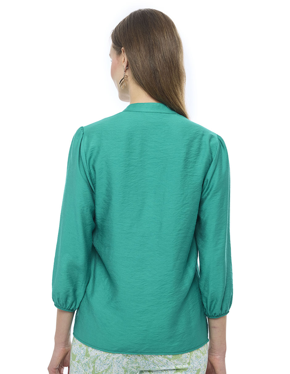 Blusa Alexis manga 3/4 para mujer