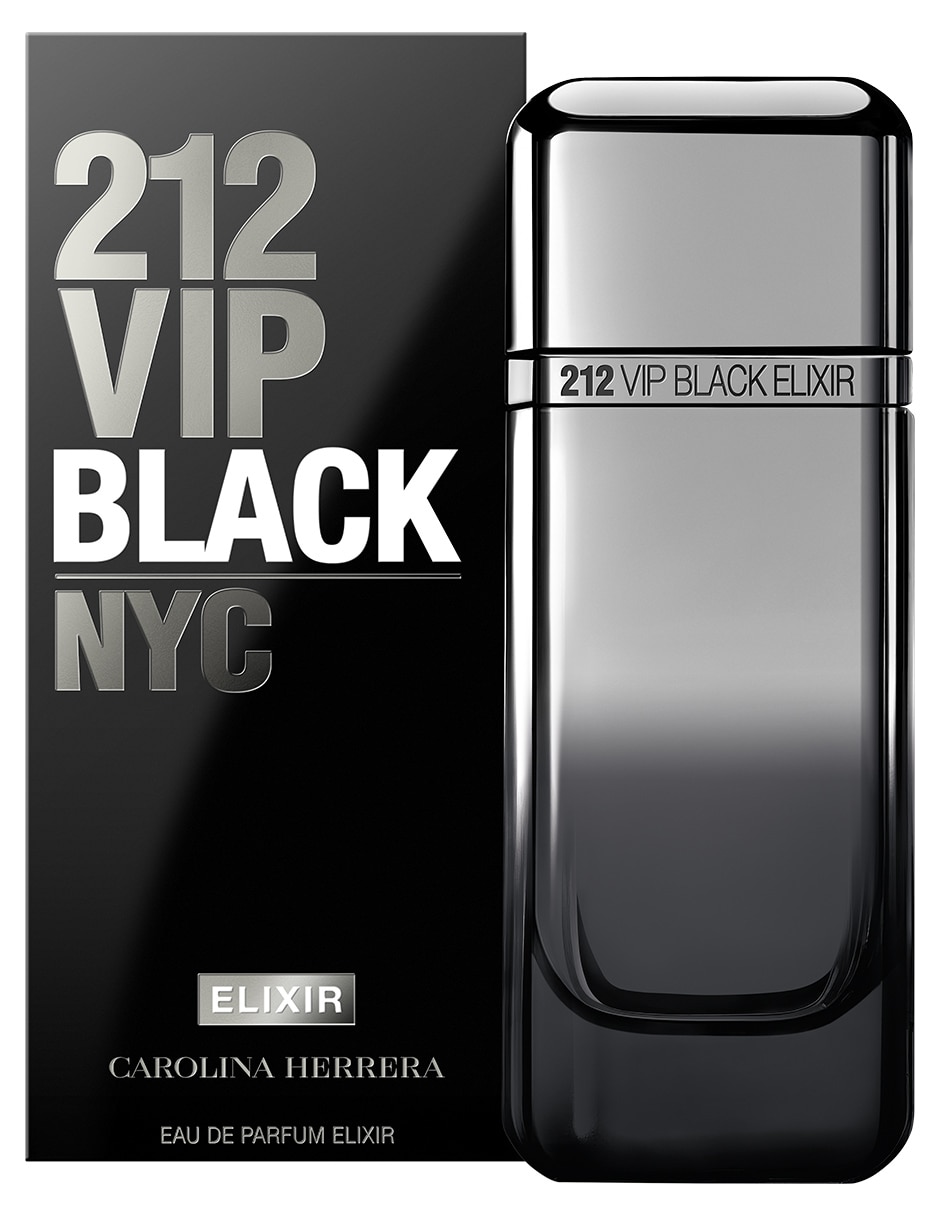 Eau de parfum 212 Vip Black Elixir para hombre 8