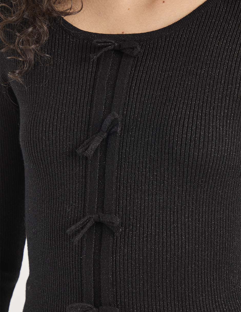 Suéter cuello redondo para mujer