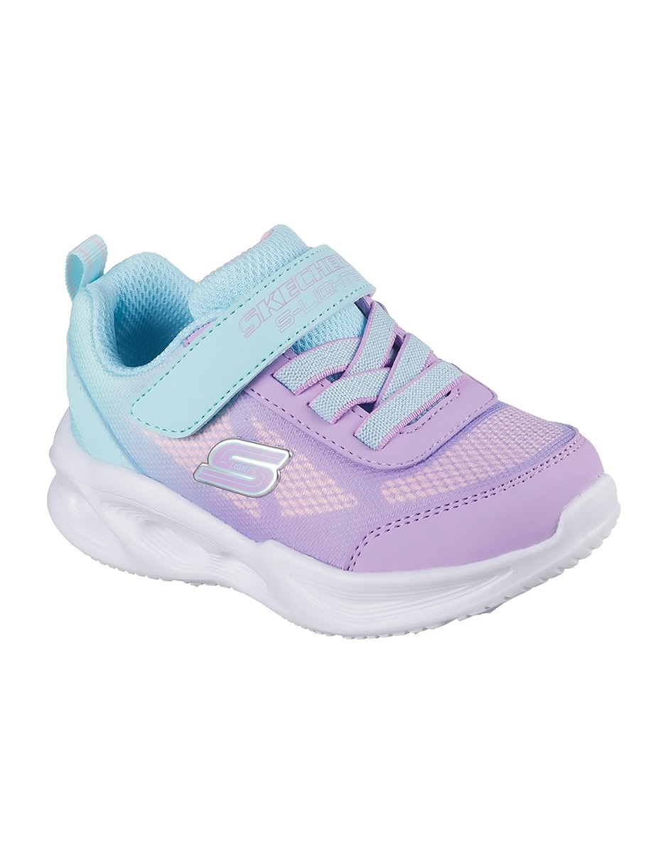 Tenis con luz para niña Sola Glow Ombre Deluxe