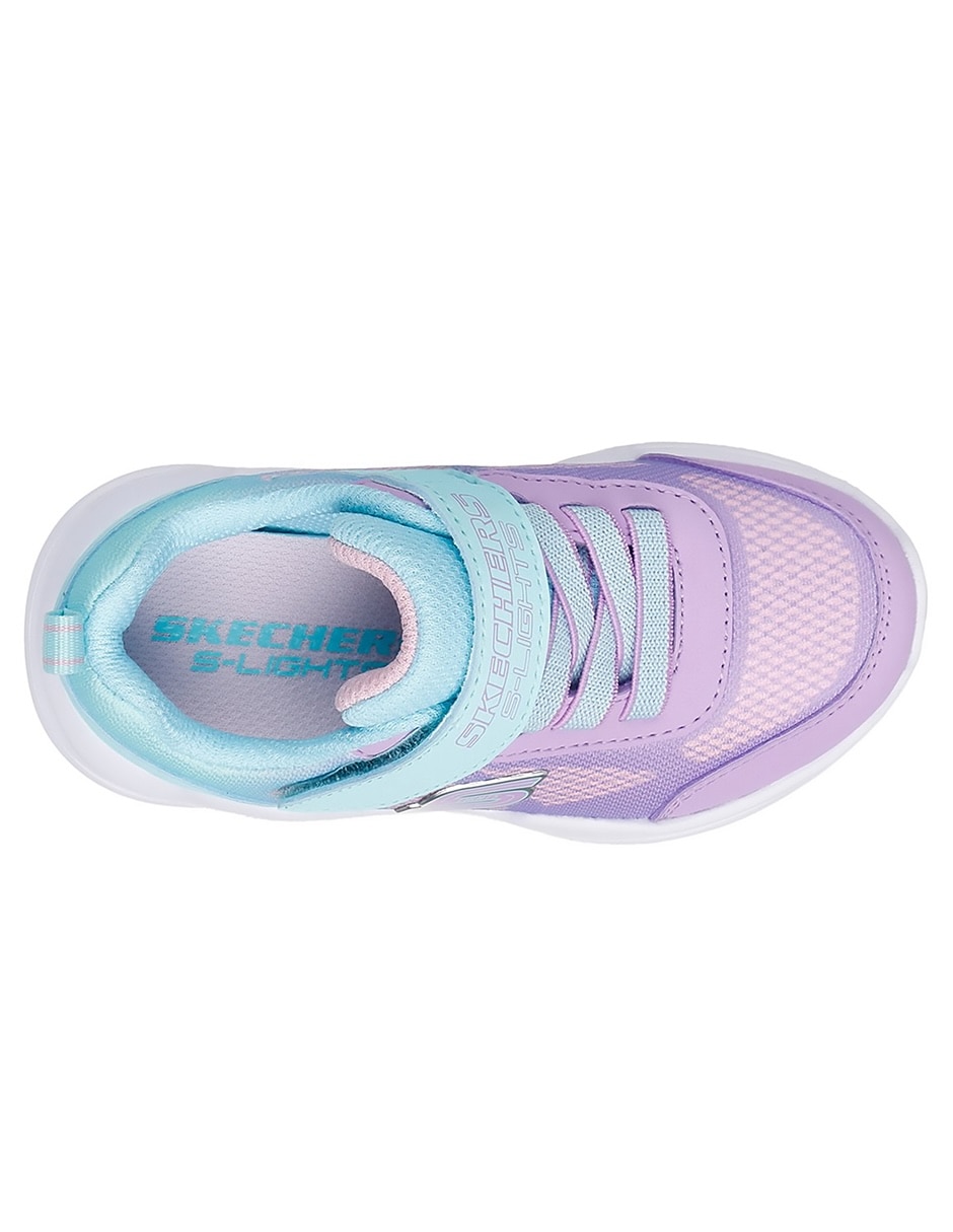 Tenis con luz para niña Sola Glow Ombre Deluxe