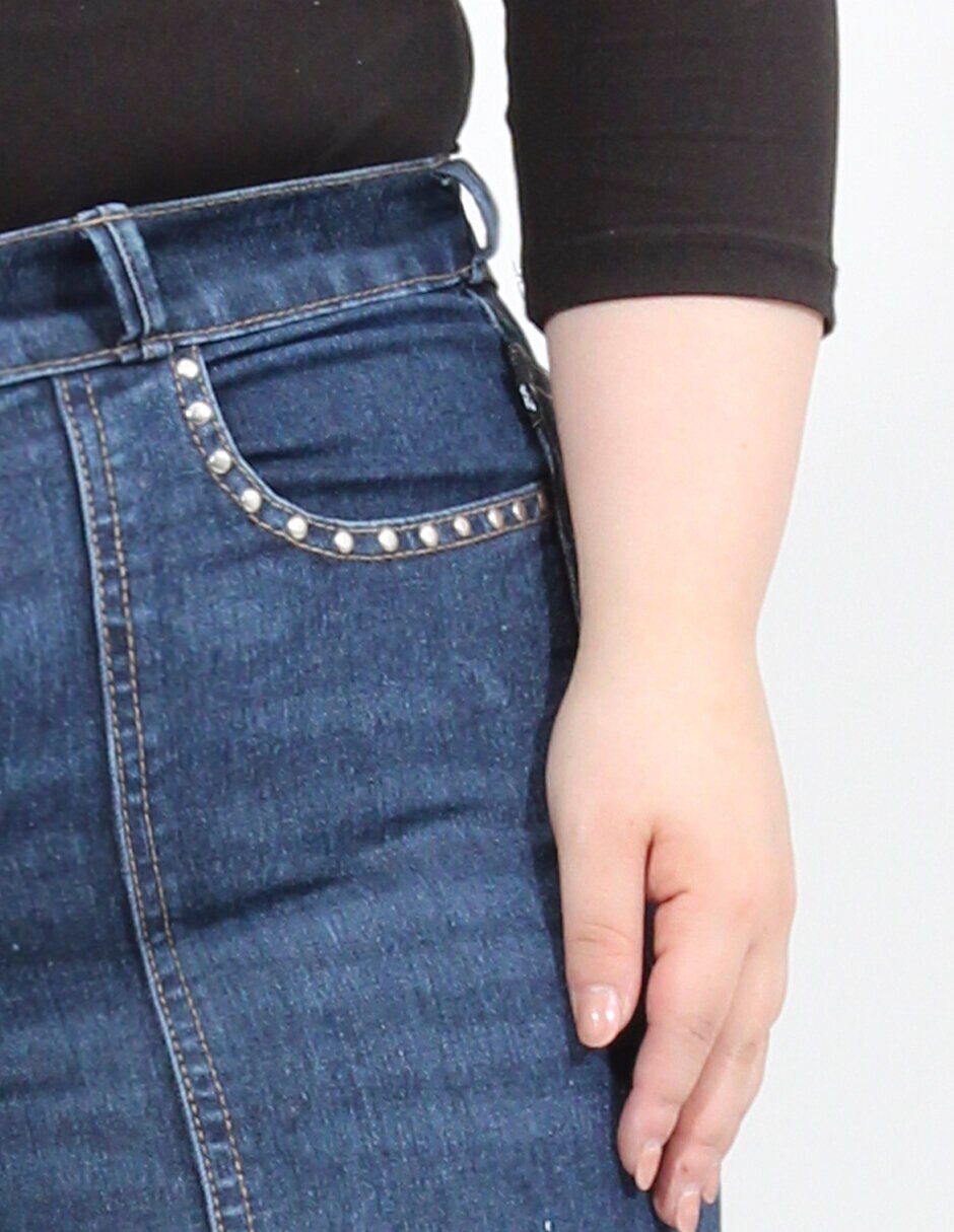 Jeans straight para mujer 5