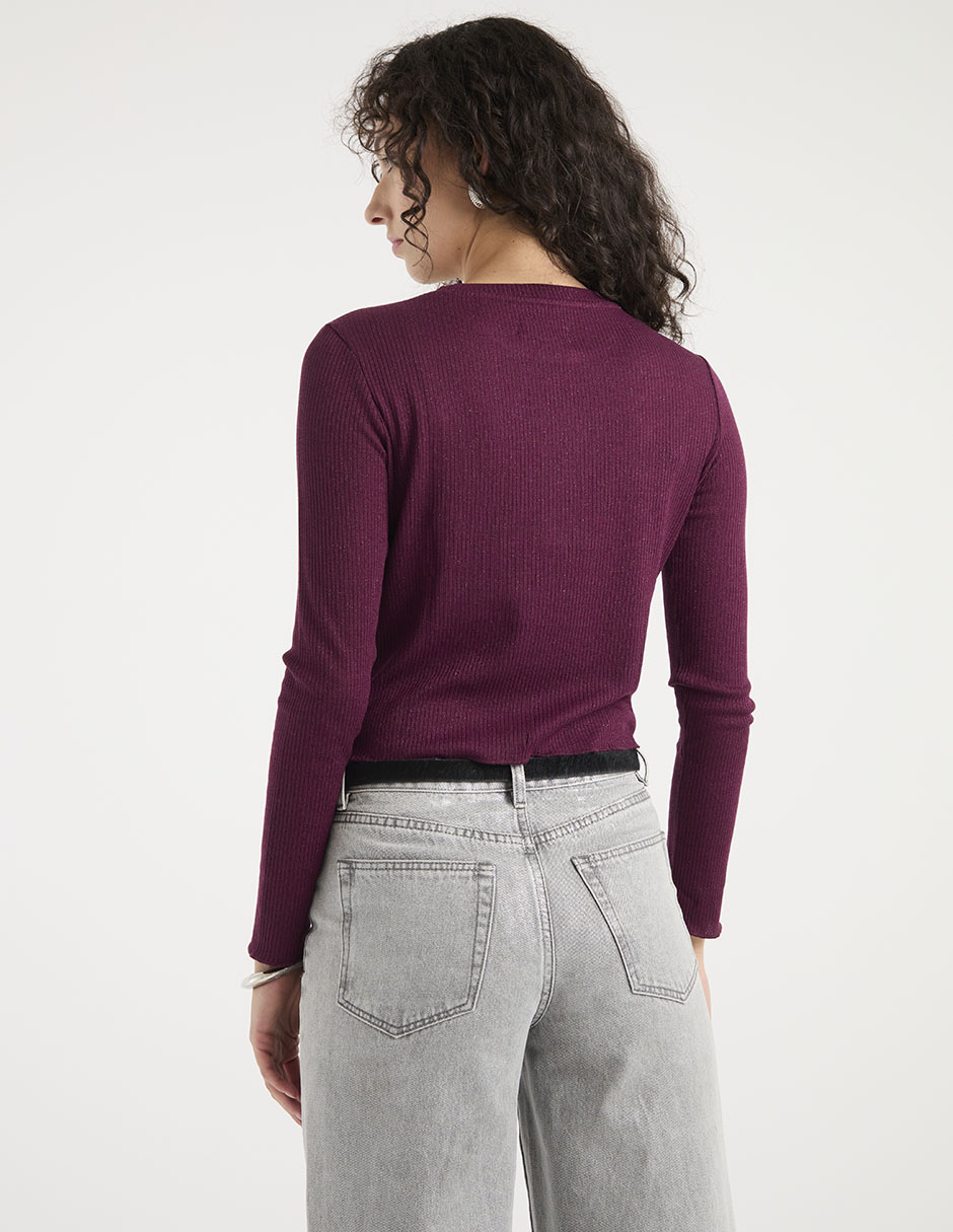 Blusa manga larga para mujer 2